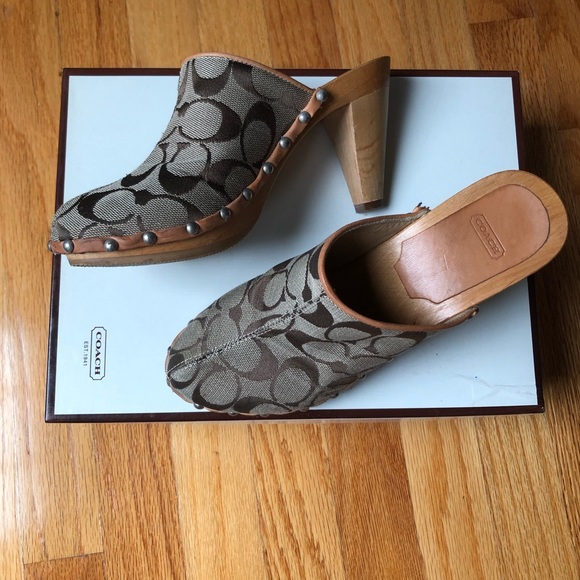 Gently Used - Coach Heels/Mules/Clogs - Picture 4 of 7